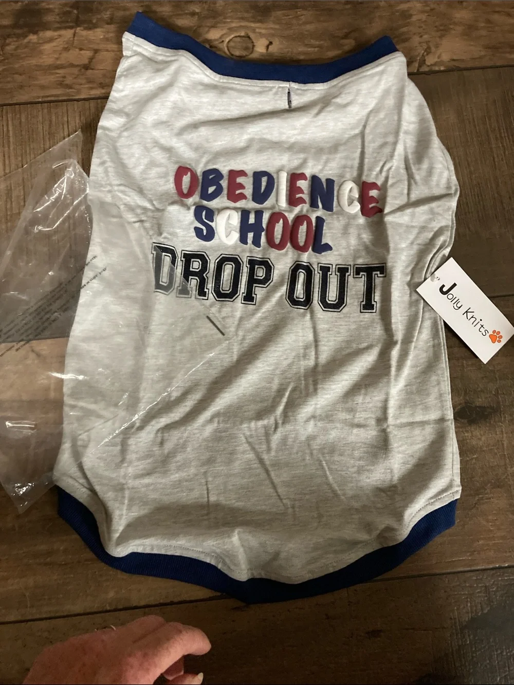 XL  'Obedience School Drop Out' Dog Tee